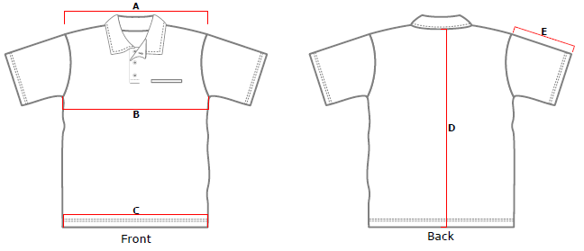 uniform sizes